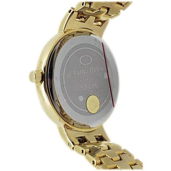 Charles Delon Dress/Formal Style Gold Watch - Picture 3 of 3